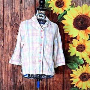 CUTE pajama top White Stag Pajamas/Intimates & Sleepwear, Size S for Women